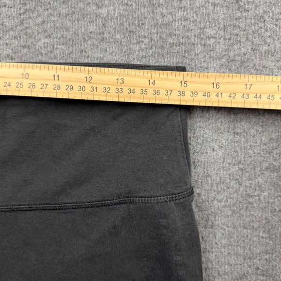 Puma Women's L Large Black High Rise Graphic Logo Leggings Activewear Pants - Picture 6 of 7